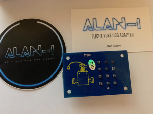 Atari star wars flight yoke controller usb adapter