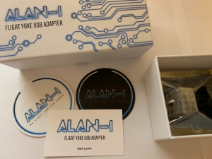 Atari star wars flight yoke controller usb adapter